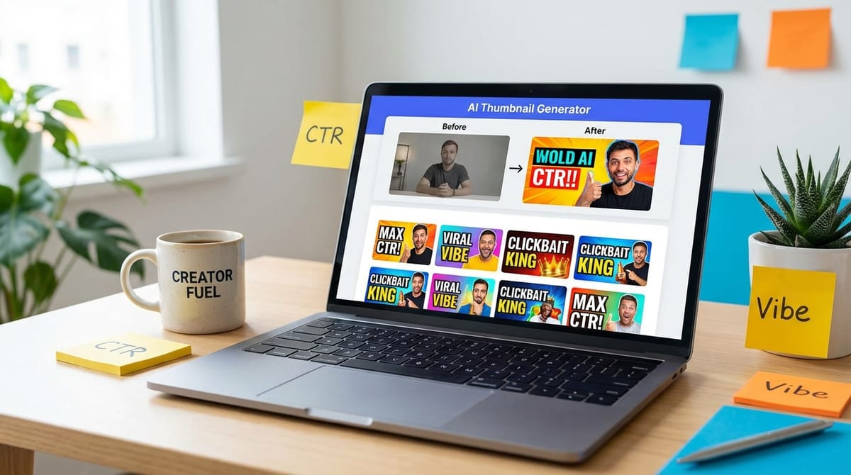 Okay, AI Just Nuked My Thumbnail Workflow (And I’m Not Mad About It)