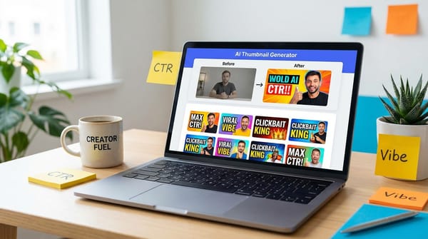 Okay, AI Just Nuked My Thumbnail Workflow (And I’m Not Mad About It)